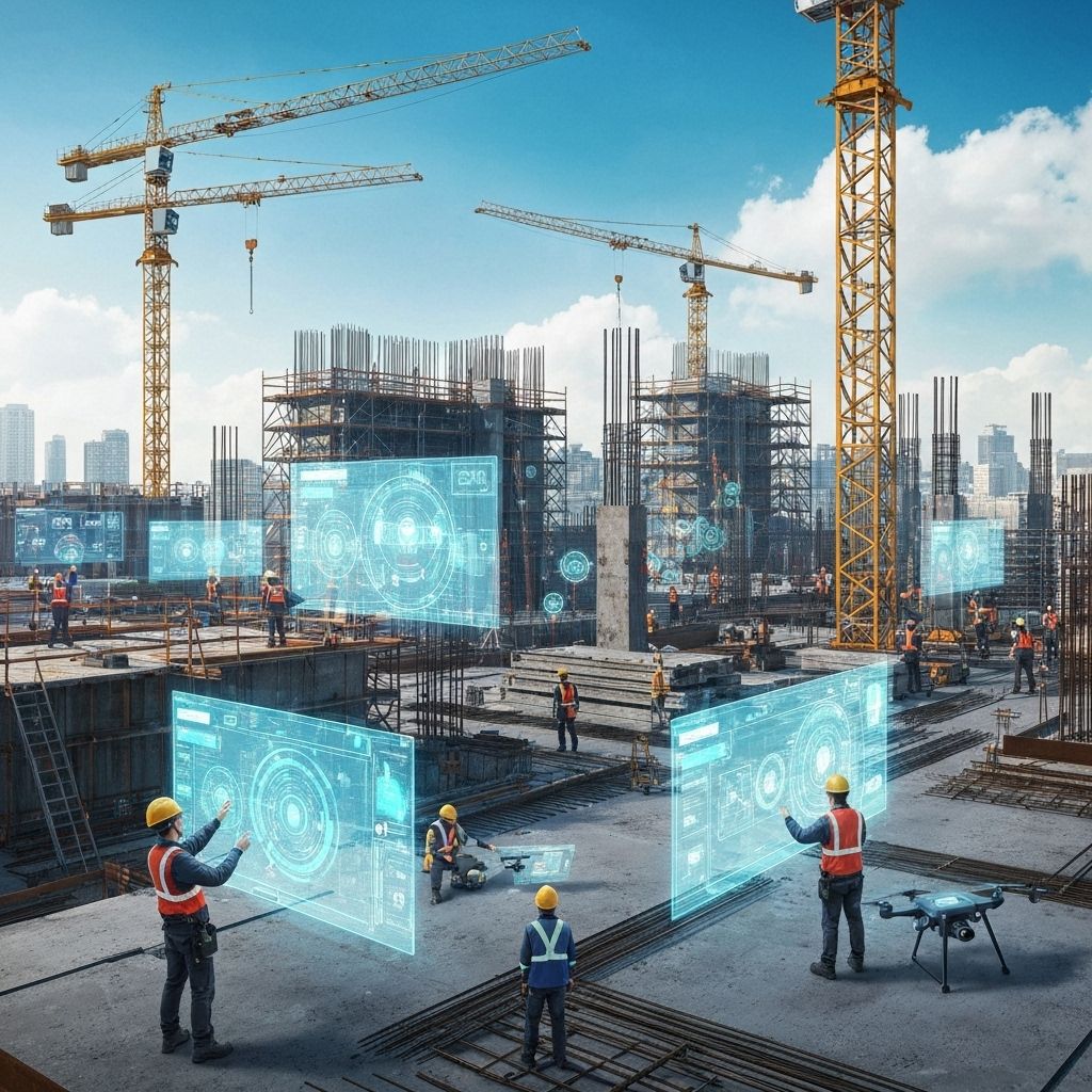 Como a IA está Revolucionando a Construção Civil